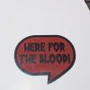 Here for the blood halloween prop
