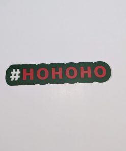 hohoho hashtag xmas prop