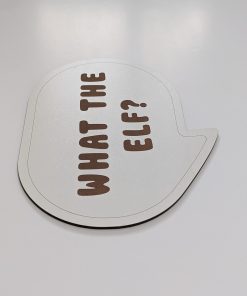 what the elf engraved xmas prop