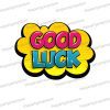 good luck uv printed wedding photo booth prop sign