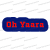 oh yaara desi indian photobooth prop sign