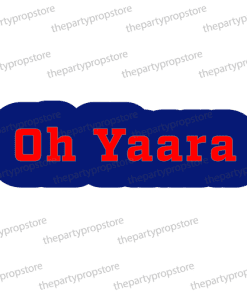 oh yaara desi indian photobooth prop sign