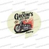 the grooms last ride uv printed wedding photo booth prop sign