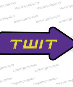 twit arrow photo booth sign prop