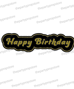 wordprop happy birthday photobooth prop