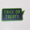 trick or treat single layer painted MDF Halloween prop