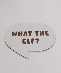 what the elf engraved xmas prop