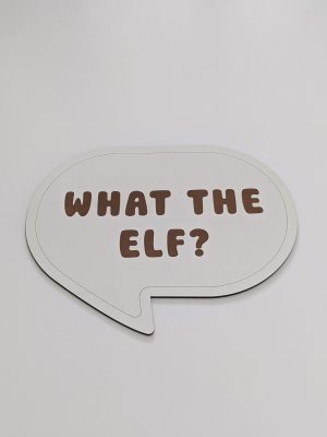 what the elf engraved xmas prop