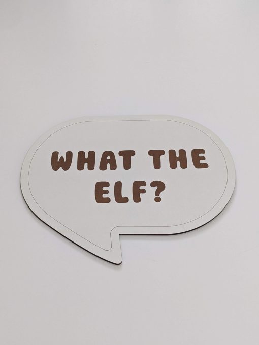 what the elf engraved xmas prop