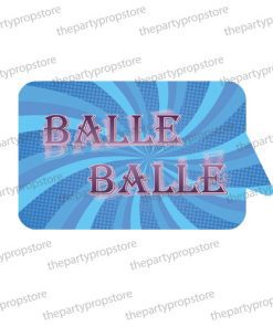 balle balle desi indian photo booth prop sign